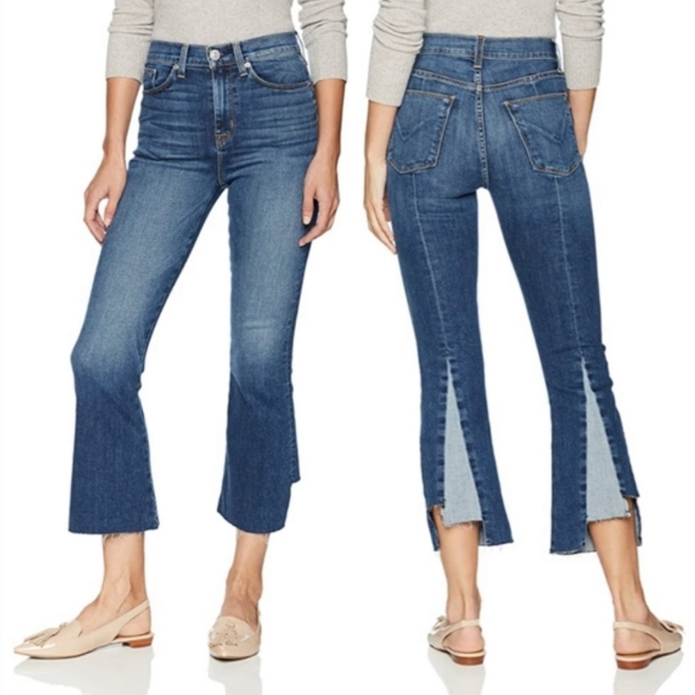 HUDSON Jeans Holly High Waisted Flared Cropped